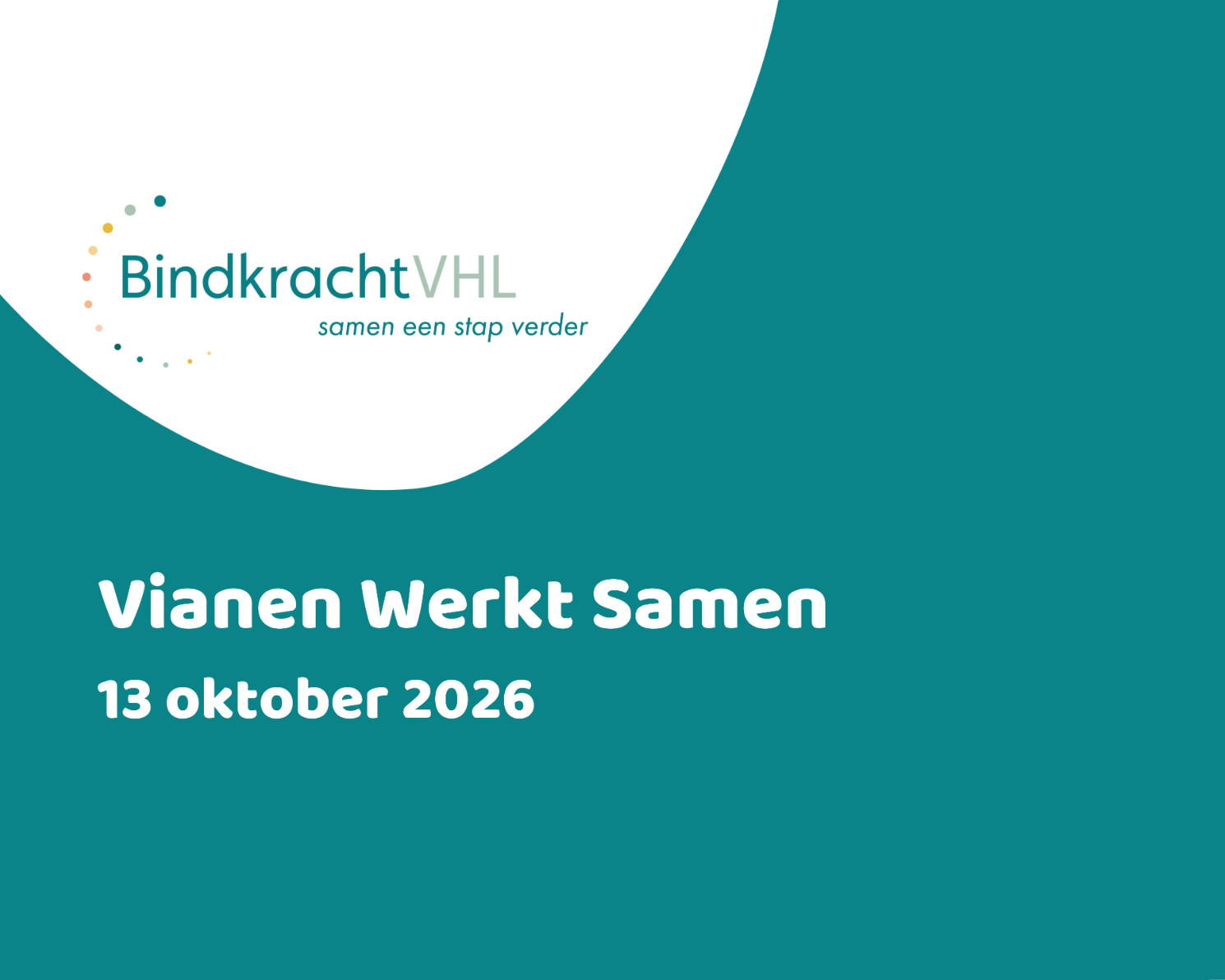 Save the date! Vianen Werkt Samen